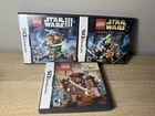 Lego Game Lot Nintendo DS - Star Wars Compete Saga III Pirates Of Caribbean