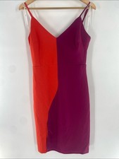 Lulus Red and Purple Mini Dress Size M Gently Used