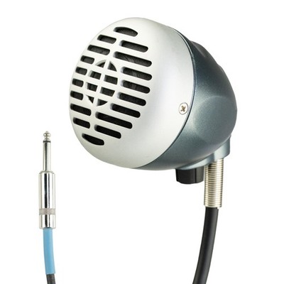 Superlux D112/C Dynamic Harmonica Microphone, Volume Control, Compact, Black