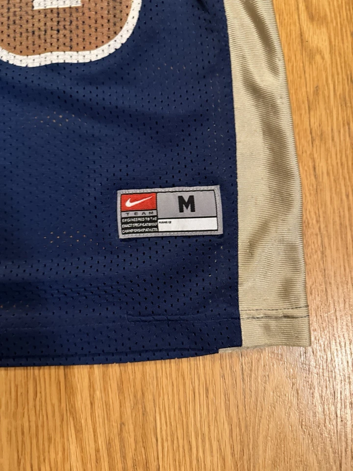 Camiseta de fútbol americano vintage de Marshall Faulk #28 de los Rams de Los Ángeles de la NFL (mediana juvenil) Foto 3 de 4