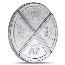 1 oz Pop Bullion Silver Round (New) 99.80 per troy oz