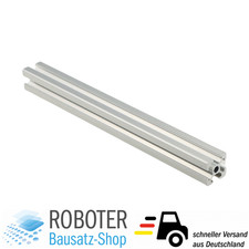 1 Meter Aluprofil 20x20 B-Typ Nut 6 Silber Konstruktionsprofil 3D-Drucker CNC