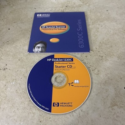 HP Scanning Software 1220C Series CD Disc 2000