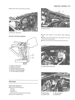 KAWASAKI Workshop Manual GPz900 GPz900R 1984 1985 1986 1987 1988