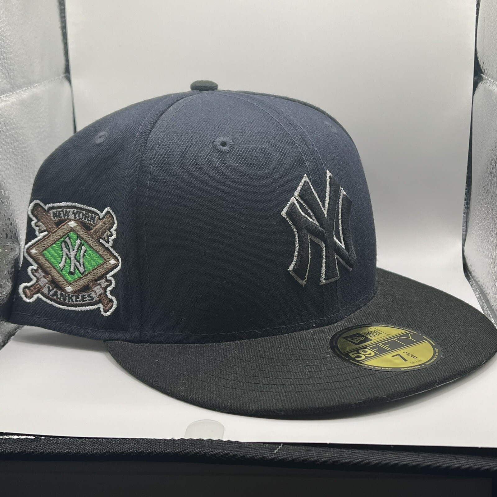 New Era New York Yankees Hat navy/Black size 7 3/8