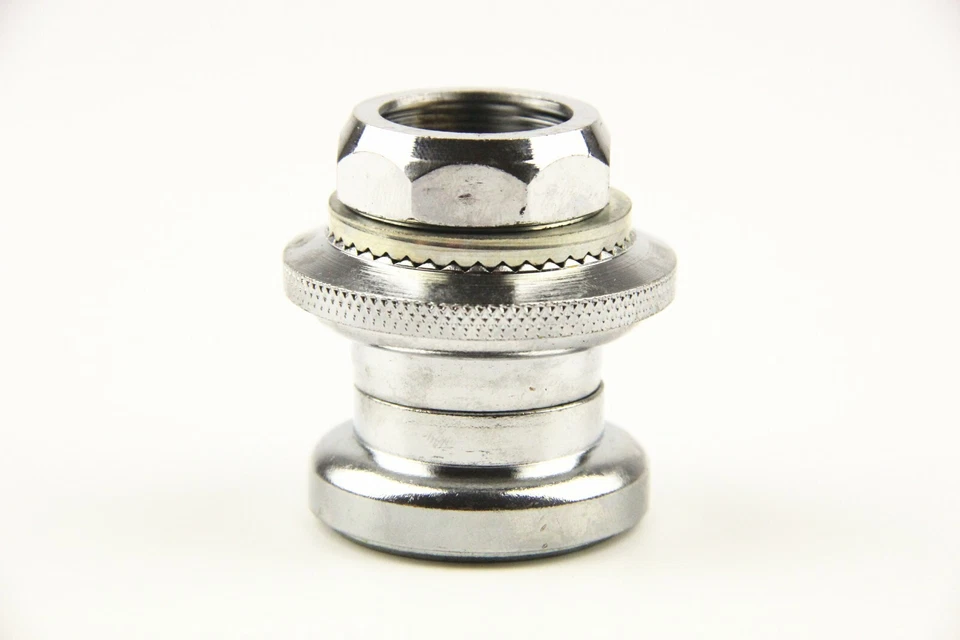 30mm Bicycle Headset Anti-skid Fit Threaded 1" Fork 22.2 Stem Fixie Silver Y - Image 3 of 4
