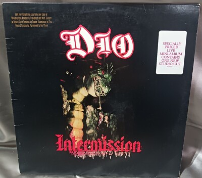 DIO: ''Intermission'' Pre-Owned Promotional LP 1986