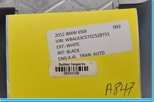 12-18 BMW 650i 640i F12 Antenna Radio Amplifier Control Module Unit Oem - Picture 6 of 6