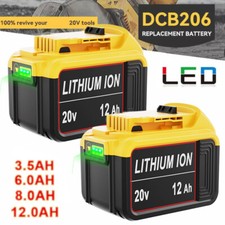Replacement For Dewalt 20V 20 Volt Max Lithium Ion Battery DCB206-2 DCB200-2 NEW