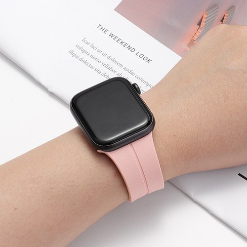 Magnetyczny silikonowy pasek iWatch do Apple Watch Series 10 9 8 7 6 5 4 SE Ultra - Zdjęcie 9 z 25