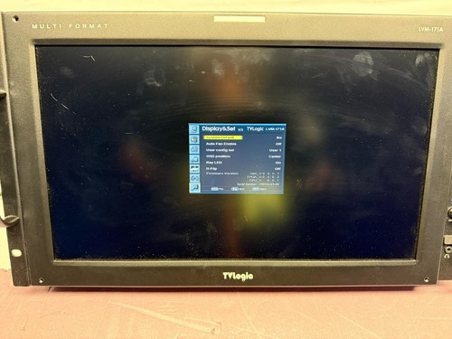 TVlogic LVM-171A 17" FHD Multi-Format 3G-HD-SDI HDMI Broadcast Studio Monitor - Picture 6 of 6