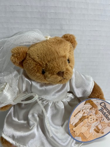 Cherished Teddies BRIDE TEDDY BEAR 5" Plush STUFFED ANIMAL Toy 2002 - Picture 2 of 10