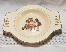 My Own Plate International Silver CO Salem China Childs Dish Plate Bowl