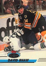 1993 Stadium Club #229 David Shaw Boston Bruins