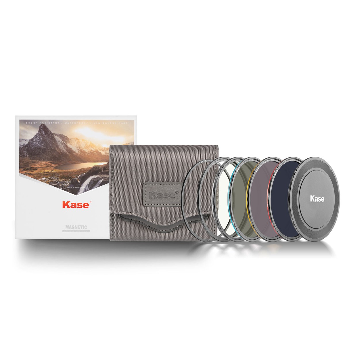 Kase KW Revolution 112mm Pro ND Magnetic Filter Kit CPL ND8 ND64