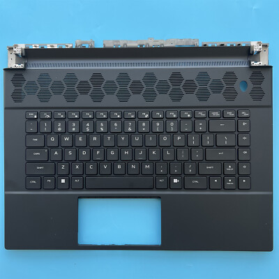 NEW CGM3Y 0CGM3Y For Alienware M16 R1 Laptop Palmrest Backlit US Keyboard