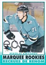 20/21 OPC..NIKOLAI KNYZHOV..RETRO ROOKIES..SHARKS..# 525..FREE COMBINED SHIP