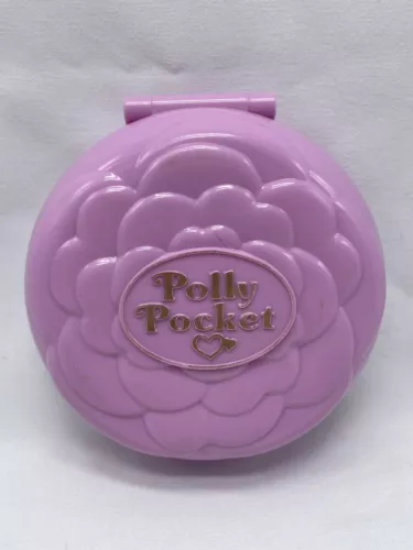 VTG Polly Pocket Ballerina Grand Ballet Incomplete COMPACT ONLY-NO DOLL Bluebird