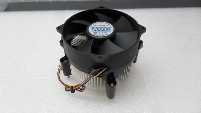 AVC  round frame supports CPU Fan and Heatsink  ball bearing 4pin DA09025B12U