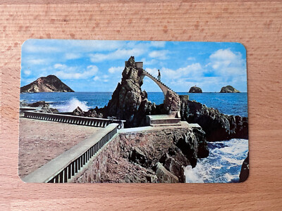 Vintage 60s Tarjeta Postal Mexico Postcard Observatory Mazatlan Sinaloa MX