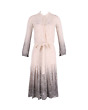 Burberry Prorsum Degrade Lace Dress in Ombre White/Grey Triacetate FR40