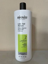 Nioxin Pro Clinical 2 Scalp + Hair Shampoo 33.8 oz   new fresh