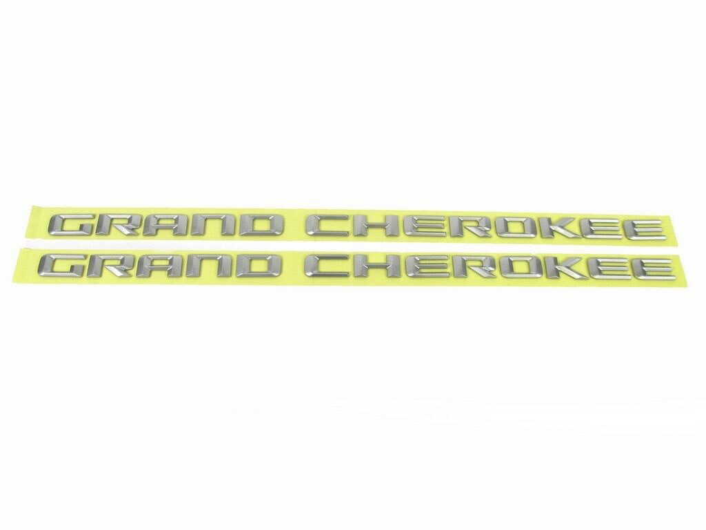 Emblemas de puerta metálicos para Jeep Grand Cherokee 2014-2016 (P/N OEM MOPAR)