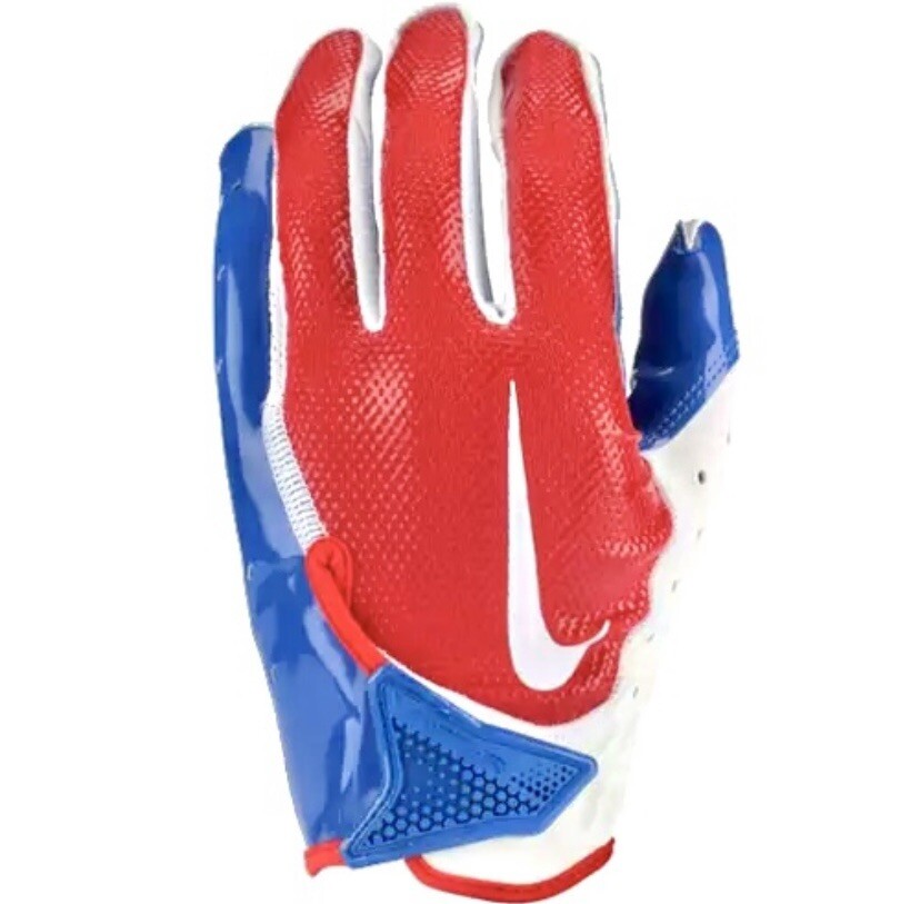 NEW Nike Vapor Jet 7.0 Football Gloves Size 2XL DR5110 White Red