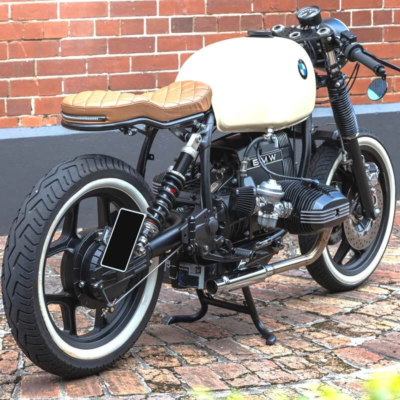 Limpiador de admisión de filtro de aire de cápsula ovalada de 51 mm para BMW R65 R75 R80 R90 BING 64 32 Carb Foto 4 de 4