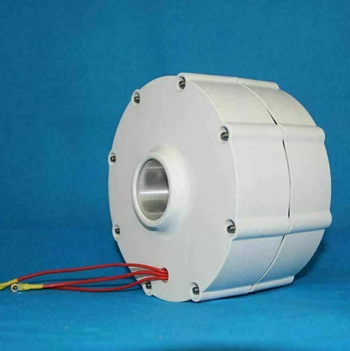 1000W 24V 48V 3Phase Permanent Magnet Generator Wind Turbine Motor Alternators - Foto 10 di 27
