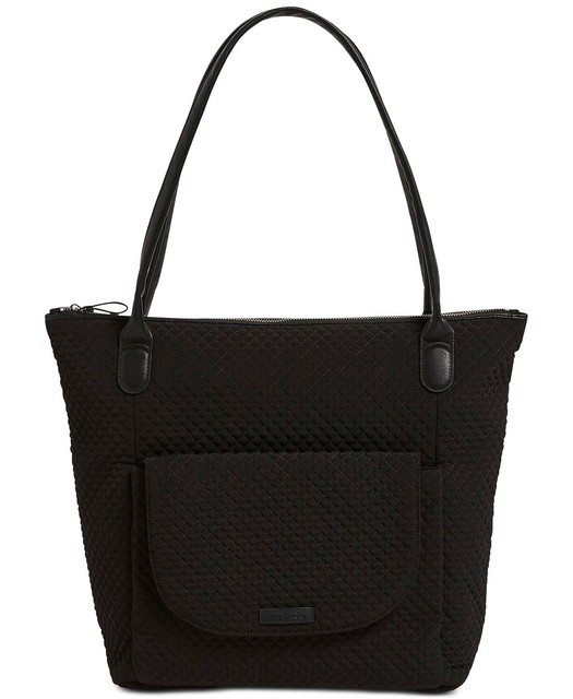 Vera Bradley Carson North South Classic Black Tote Bag eBay