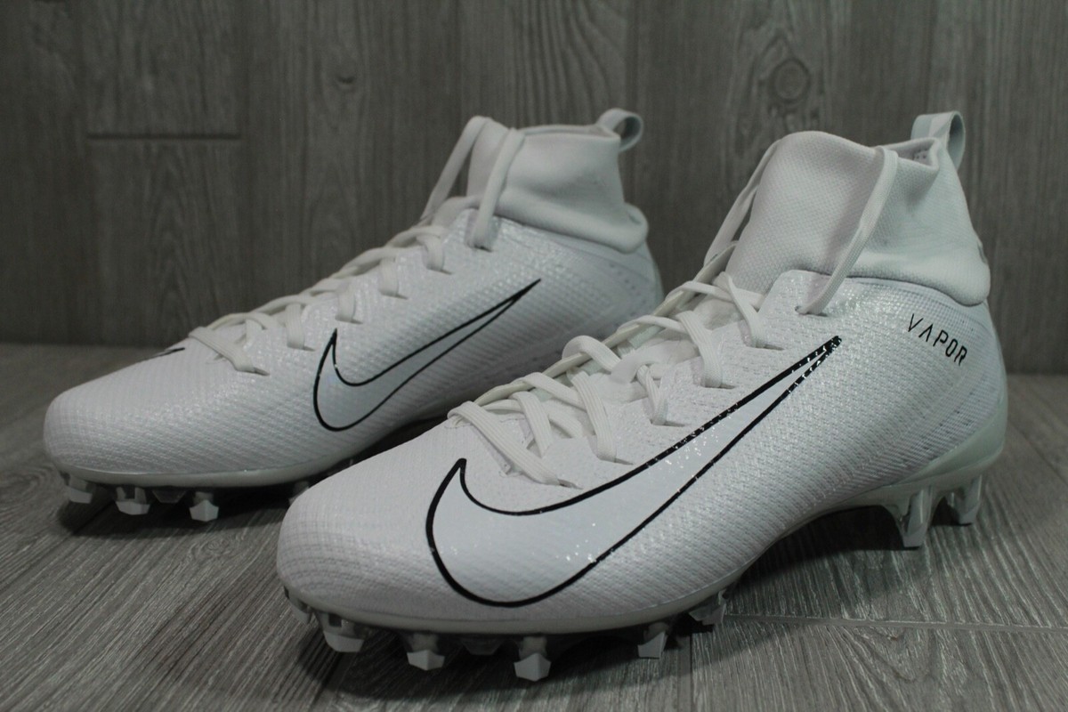 RARE Nike Vapor Untouchable Pro 3 White Football Cleats 917165-120