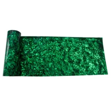11" x 60" Drum Wrap Gauge 0.50mm Musical Instrument Deco Sheet Diamond Green
