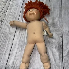 Cabbage Patch Kids Doll Vintage 1978/1982 Red Hair Green Eyes Ponytail