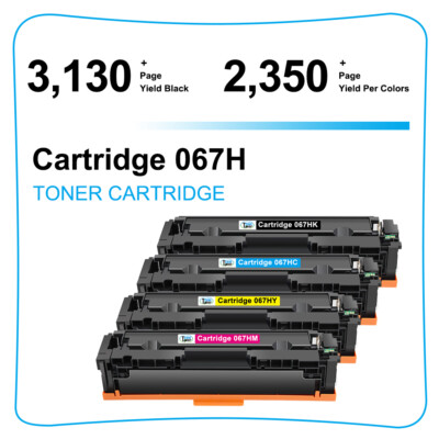 Toner Canon 067H Compatibile Cartucho De Tóner 067, Para Canon 067 067H