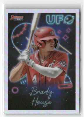 2022 Bowman's Best #UFO-17 Brady House UFO Insert RC Rookie Nationals