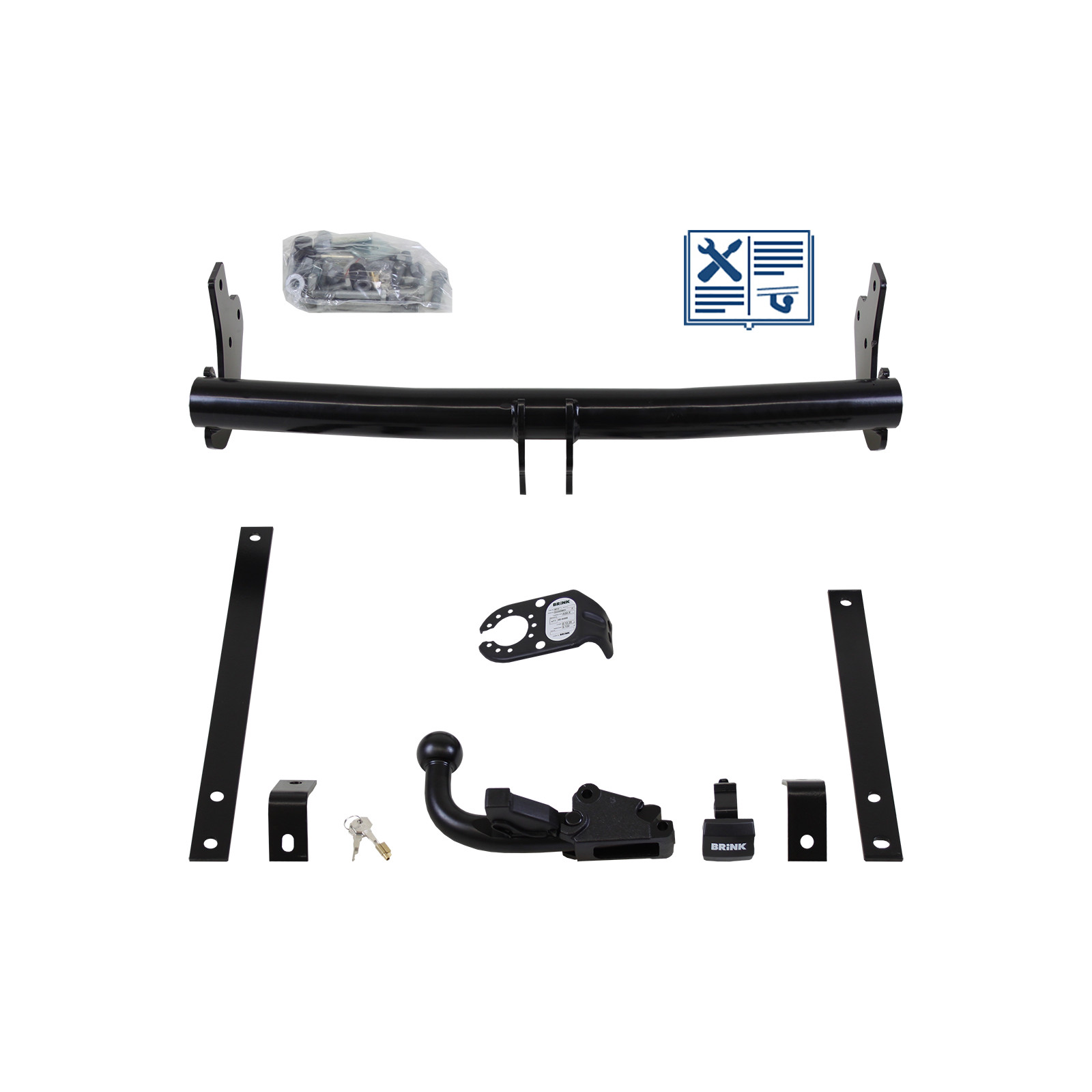 Attelage Jumpy 2007-2016 demontable pour tracter remorque et porte-velos