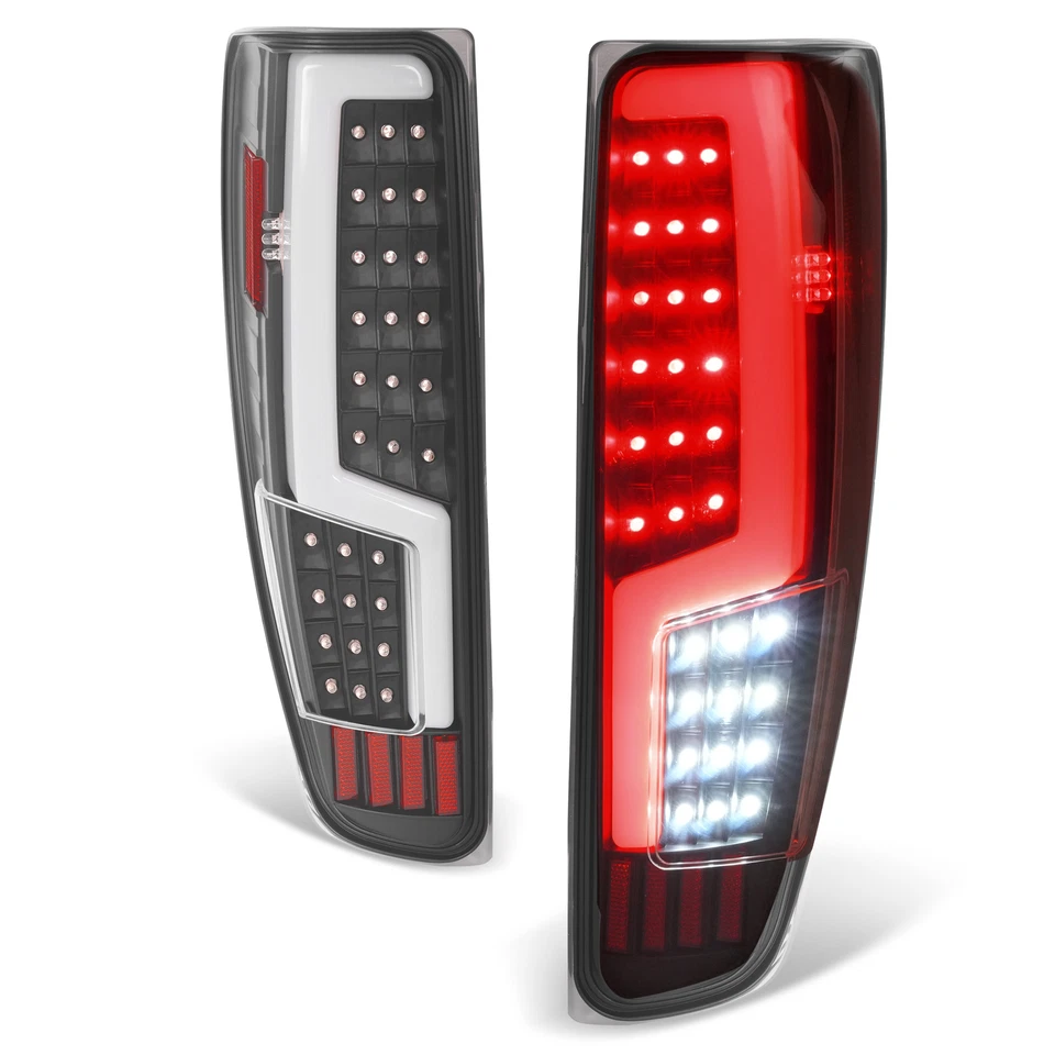 Pair LED Tube Tail Lights Brake Lamps For Chevy Colorado GMC Canyon 2004-2012 - Image 4 of 4