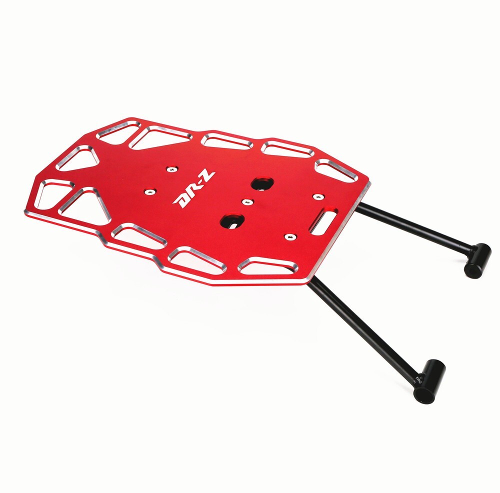 DR-Z Red Rear Tail Luggage Top Rack For 2000-2022 SUZUKI DRZ400/S