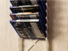 Sony PlayStation 4 PS4 Disc Cases Modular Wall Rack Stackable Display Mountable