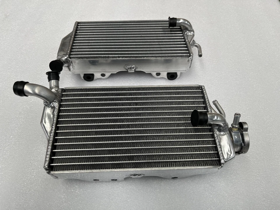 Radiador de aluminio y mangueras de silicona Fit Honda CR250R CR250 2002 2003 2004 Foto 4 de 4