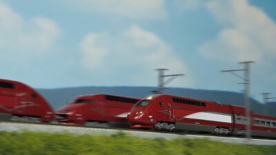 鉄道模型 kato 10-1658 thalys PBKA Kato 10-1658 Thalys PBKA New Painting 10 Cars Set | eBay