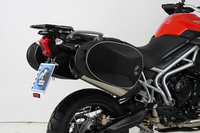 TRIUMPH TIGER 800 PANNIERS STREET & C-BOW KIT HEPCO & BECKER (UNTIL 2017)