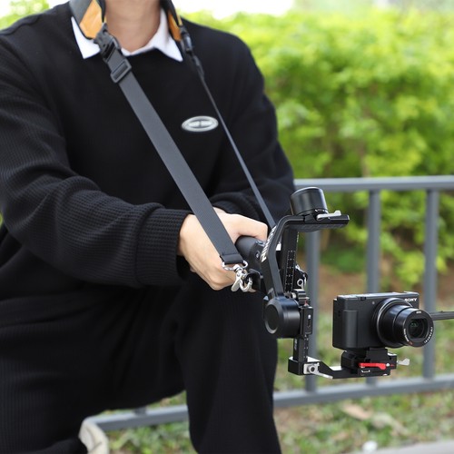 SUREWO Sangle D'épaule Pour Sac à Dos Avec Crochet Universel Ball J Compatible Avec GoPro Hero 13/12/11/10/9/8/7/(2018)/6/5 Noir, DJI Osmo Action 5 Pro/4/3 Et La Plupart Des Caméras D'action