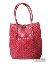 Modern Bayong “buri” Bags. 15x12 Inches. Handle 10 Inches.