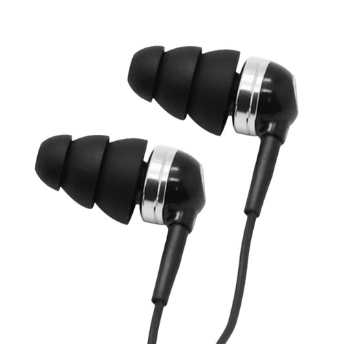 6PCS Silicone Earphone Tips S/M/L Triple Flange & Size T8S1 - Picture 2 of 9