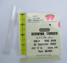 VTG REDWING CONOCO GAS & SERVICE STATION LINCOLN NEBRASKA RAIN GAUGE
