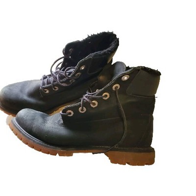 Timberland Boots Womens Size Black Suede