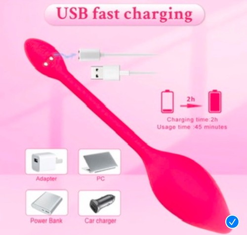 APP Remote Control G-spot Panty Vibrator, Pink Fun Long Distance Wearable - Picture 8 of 12