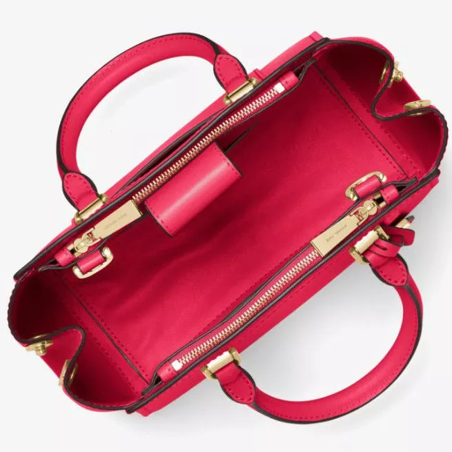 Benning medium top leather satchel